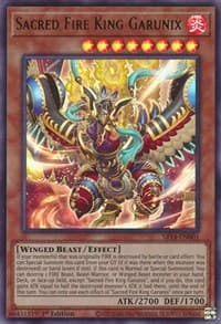 Sacred Fire King Garunix: Structure Deck: Fire Kings