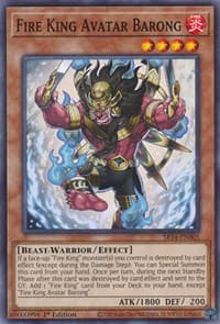 Fire King Avatar Barong: Structure Deck: Fire Kings