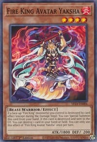 Fire King Avatar Yaksha: Structure Deck: Fire Kings