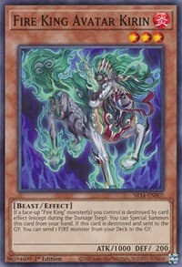 Fire King Avatar Kirin: Structure Deck: Fire Kings