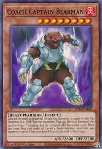 Coach Captain Bearman: Structure Deck: Fire Kings