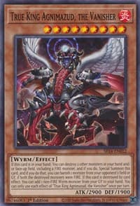 True King Agnimazud, the Vanisher: Structure Deck: Fire Kings