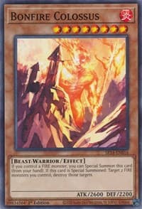 Bonfire Colossus: Structure Deck: Fire Kings