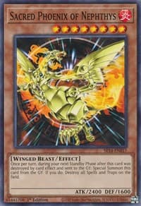 Sacred Phoenix of Nephthys: Structure Deck: Fire Kings