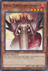 Royal Firestorm Guards: Structure Deck: Fire Kings