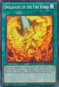 Onslaught of the Fire Kings: Structure Deck: Fire Kings