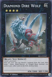 Diamond Dire Wolf: Structure Deck: Fire Kings