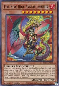 Fire King High Avatar Garunix: Structure Deck: Fire Kings