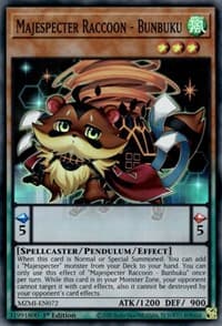 Majespecter Raccoon - Bunbuku: Maze of Millennia
