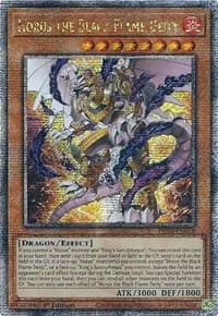 Horus the Black Flame Deity (Quarter Century Secret Rare): Phantom Nightmare