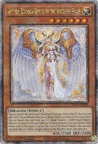 Saffira, Dragon Queen of the Voiceless Voice (Quarter Century Secret Rare): Phantom Nightmare