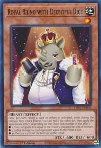 Royal Rhino with Deceitful Dice: Phantom Nightmare