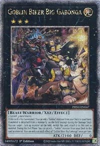 Goblin Biker Big Gabonga (Quarter Century Secret Rare): Phantom Nightmare