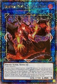 Promethean Princess, Bestower of Flames (Quarter Century Secret Rare): Phantom Nightmare