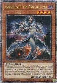 Priestess of the Ashened City (Quarter Century Secret Rare): Phantom Nightmare