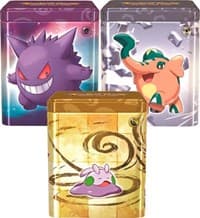 Pokemon Stacking Tins [Set of 3] (Psychic, Metal, and Dragon): Miscellaneous Cards & Products
