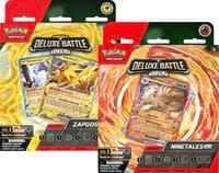Deluxe Battle Deck: Zapdos ex/Ninetales ex [Set of 2]: Miscellaneous Cards & Products