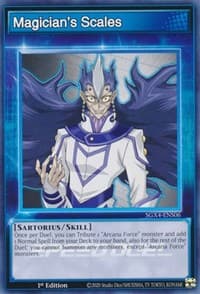 Magician's Scales (Skill Card): Speed Duel GX: Midterm Destruction