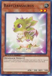 Babycerasaurus: Speed Duel GX: Midterm Destruction
