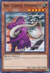 Big-Tusked Mammoth: Speed Duel GX: Midterm Destruction