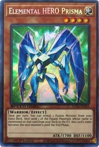 Elemental HERO Prisma (Secret Rare): Speed Duel GX: Midterm Destruction