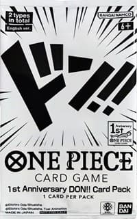 1st Anniversary DON!! Card Pack: One Piece Promotion Cards
