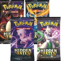 Hidden Fates Booster Pack Art Bundle [Set of 4]: Hidden Fates