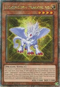 Lightsworn Dragonling (Quarter Century Secret Rare): Legacy of Destruction