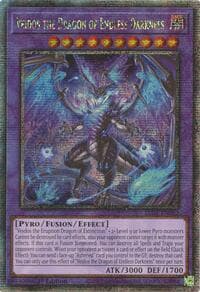 Veidos the Dragon of Endless Darkness (Quarter Century Secret Rare): Legacy of Destruction
