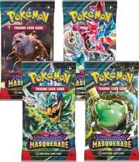 Twilight Masquerade Booster Pack Art Bundle [Set of 4]: Twilight Masquerade
