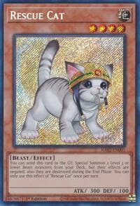 Rescue Cat (Alternate Art) (Secret Rare): 25th Anniversary Rarity Collection II