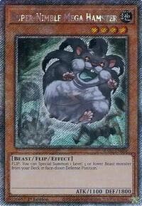 Super-Nimble Mega Hamster (Platinum Secret Rare): 25th Anniversary Rarity Collection II