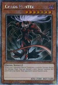 Chaos Hunter (Platinum Secret Rare): 25th Anniversary Rarity Collection II