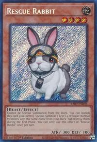 Rescue Rabbit (Secret Rare): 25th Anniversary Rarity Collection II