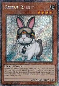Rescue Rabbit (Platinum Secret Rare): 25th Anniversary Rarity Collection II