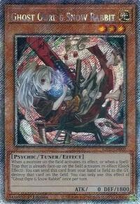 Ghost Ogre & Snow Rabbit (Alternate Art) (Platinum Secret Rare): 25th Anniversary Rarity Collection II
