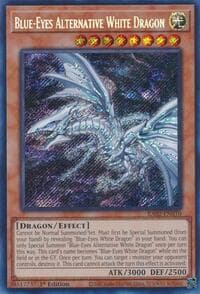Blue-Eyes Alternative White Dragon (Secret Rare): 25th Anniversary Rarity Collection II