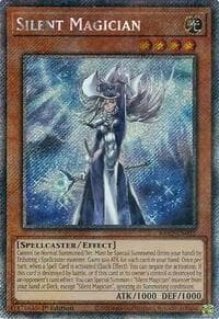 Silent Magician (Platinum Secret Rare): 25th Anniversary Rarity Collection II