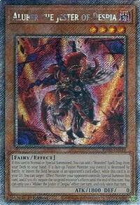 Aluber the Jester of Despia (Platinum Secret Rare): 25th Anniversary Rarity Collection II