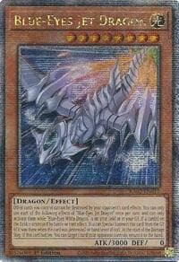 Blue-Eyes Jet Dragon (Quarter Century Secret Rare): 25th Anniversary Rarity Collection II