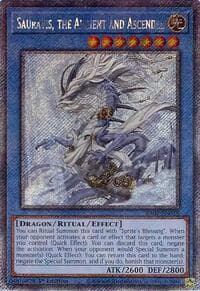 Sauravis, the Ancient and Ascended (Platinum Secret Rare): 25th Anniversary Rarity Collection II