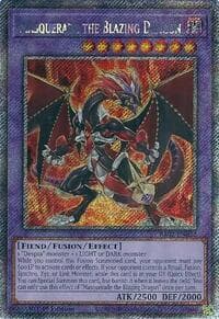 Masquerade the Blazing Dragon (Platinum Secret Rare): 25th Anniversary Rarity Collection II