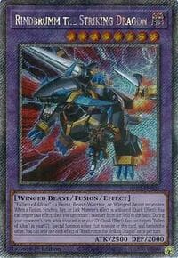 Rindbrumm the Striking Dragon (Platinum Secret Rare): 25th Anniversary Rarity Collection II