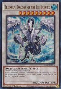 Trishula, Dragon of the Ice Barrier (UR): 25th Anniversary Rarity Collection II