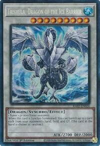 Trishula, Dragon of the Ice Barrier (PCR): 25th Anniversary Rarity Collection II