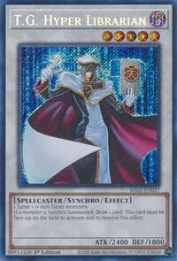 T.G. Hyper Librarian (Secret Rare): 25th Anniversary Rarity Collection II