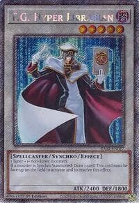 T.G. Hyper Librarian (Platinum Secret Rare): 25th Anniversary Rarity Collection II