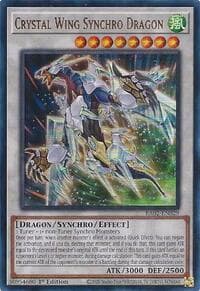 Crystal Wing Synchro Dragon (UR): 25th Anniversary Rarity Collection II