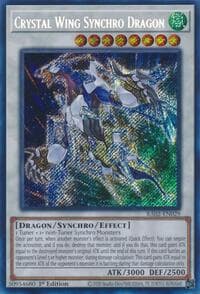 Crystal Wing Synchro Dragon (Secret Rare): 25th Anniversary Rarity Collection II