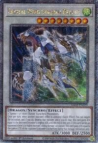 Crystal Wing Synchro Dragon (Platinum Secret Rare): 25th Anniversary Rarity Collection II